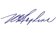 Nancy Hopkins signature