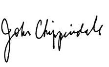 John Chippindale signature