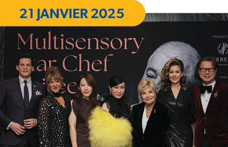 21 janvier 2025 – Soirée multisensorielle avec un chef étoilé