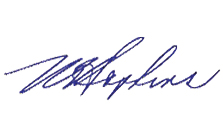 Nancy Hopkins signature