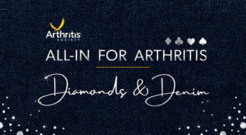 Logo All-in for arthritis - Diamonds & Denim