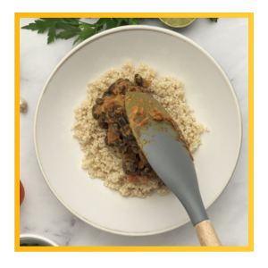 Image 5 - Step 5 serve quinoa & beans