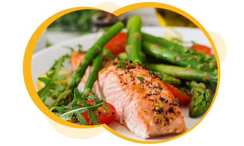Healthy meal for osteoarthritis to manage weight
