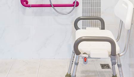 Photography of a bath seat
