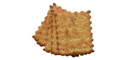 5 square crackers