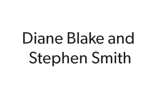 Diane Blake and Stephen Smith