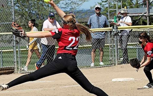 Arthritis won’t stop this teen fast-pitch player from chasing her dream