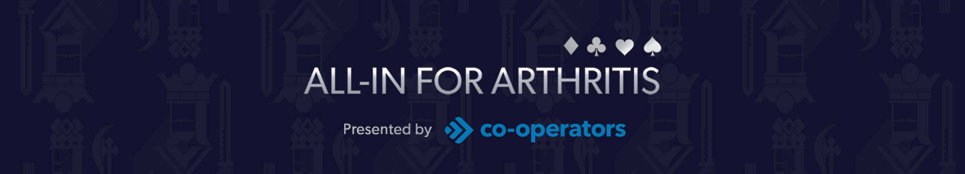 banner with All-In for Arthritis presented by Co-operators
