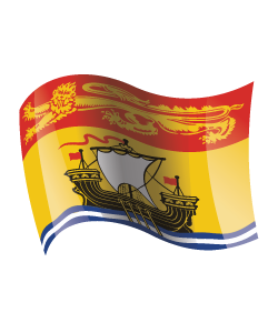 New-Brunswick flag