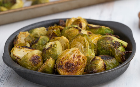 Roasted lemony Brussels sprouts | Arthritis Society Canada