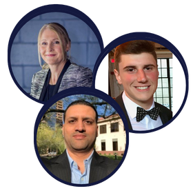 Dr. Lisbet Haglund and trainees Matthew Mannarino and Dr. Hosni Cherif