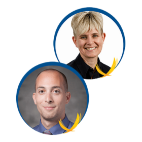 Dr. Jackie Whittaker and Justin Losciale