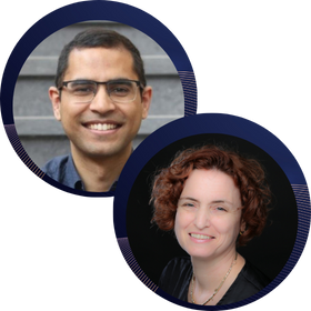 Dr. Keith Colaço and Dr. Lihi Eder