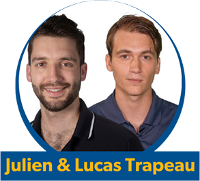 Julien and Lucas Trapeau
