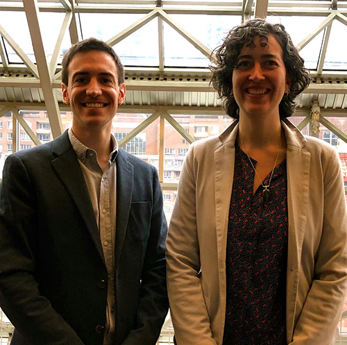 Simon Deslauriers and Dr. Kadija Perreault