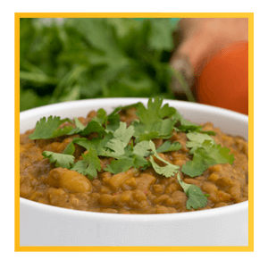 Step 6 Serve warm. Add a squeeze of lemon juice and garnish with fresh cilantro.