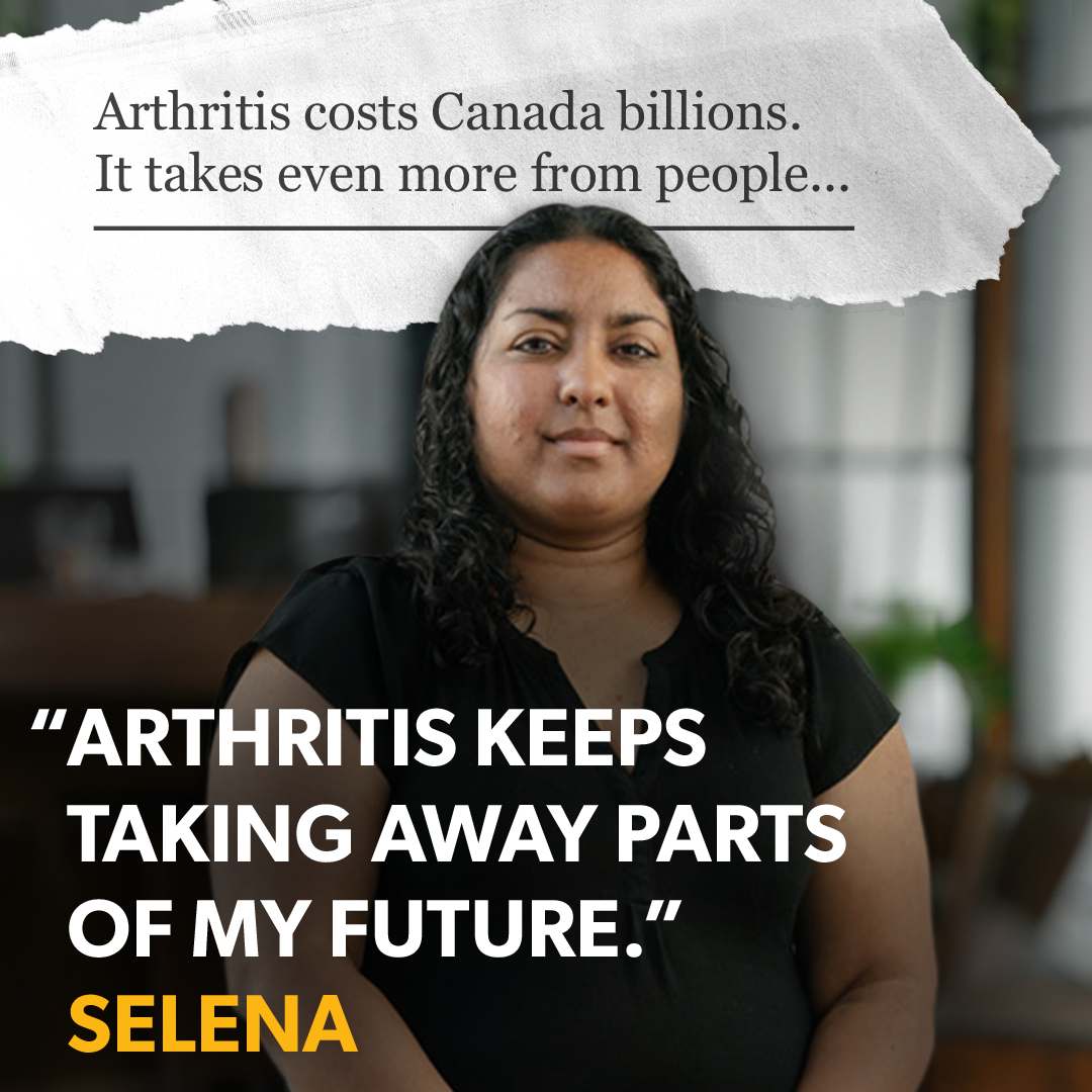 Arthritis costs billions. It takes even more from people.